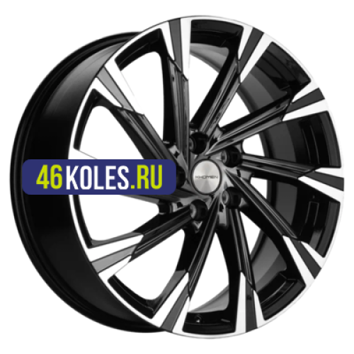 Khomen Wheels 7,5x19/5x108 ET46 D63,4 KHW1901 (Tugella) Black-FP