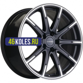 Khomen Wheels 8,5x19/5x112 ET38 D66,6 KHW1903 (Mercedes) Black-FP matt