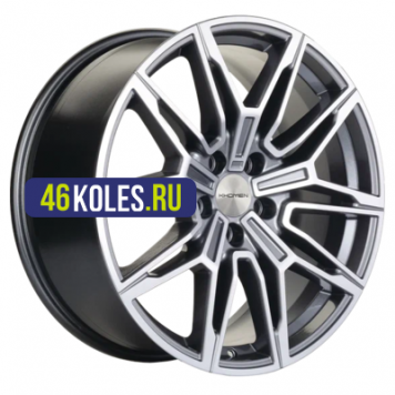 Khomen Wheels 8,5x19/5x112 ET30 D66,6 KHW1904 (BMW Front) Gray-FP