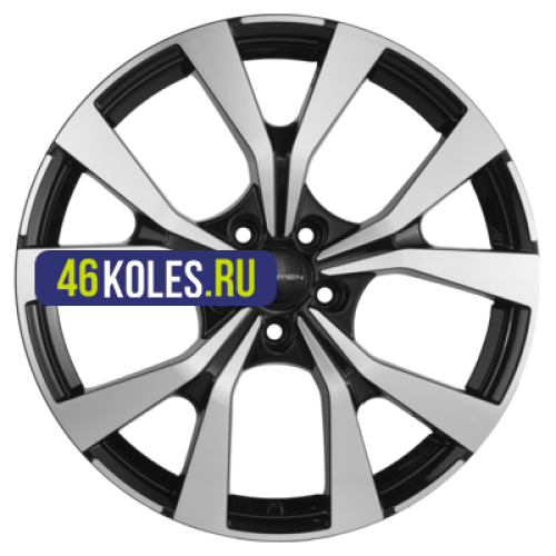 Khomen Wheels 7x19/5x114,3 ET51 D67,1 KHW1906 (Kia Sportage) Black-FP
