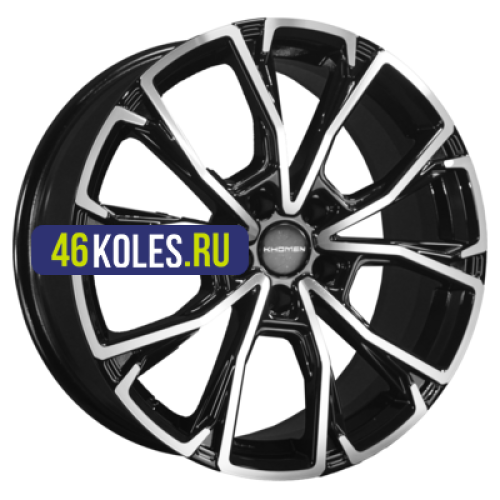 Khomen Wheels 7,5x19/5x108 ET33 D60,1 KHW1907 (Chery Tiggo 7 (Pro/Pro Max)) Black-FP
