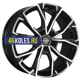 Khomen Wheels 7,5x19/5x112 ET43 D57,1 KHW1907 (Kodiaq/Tiguan) Black-FP