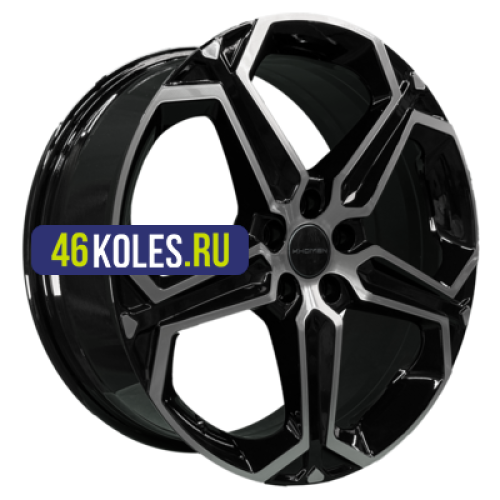 Khomen Wheels 7,5x19/5x114,3 ET40 D60,1 KHW1909 (NX/RAV4) Black-FP