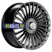 Khomen Wheels 9,5x20/5x112 ET38 D66,6 KHW2008 (Mercedes Rear) Dark Chrome