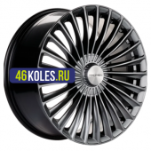 Khomen Wheels 9,5x20/5x112 ET38 D66,6 KHW2008 (Mercedes Rear) Dark Chrome
