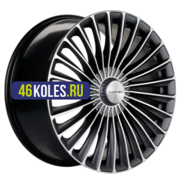 Khomen Wheels 9,5x20/5x112 ET38 D66,6 KHW2008 (Mercedes Rear) Gray-FP Matt