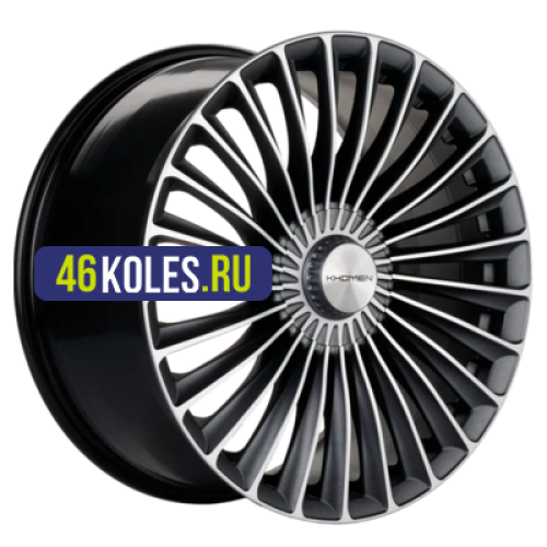 Khomen Wheels 9,5x20/5x112 ET38 D66,6 KHW2008 (Mercedes Rear) Gray-FP Matt