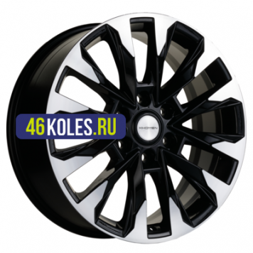 Khomen Wheels 8x20/6x139,7 ET60 D95,1 KHW2010 (LC 300) Black-FP