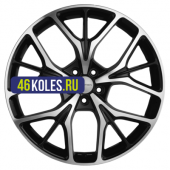 Khomen Wheels 8x20/5x108 ET46 D63,4 KHW2012 (Geely Monjaro (KX11)) Black-FP