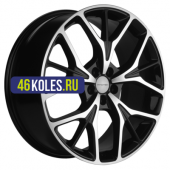 Khomen Wheels 8x20/5x120 ET30 D66,1 KHW2012 (Voyah FREE) Black-FP