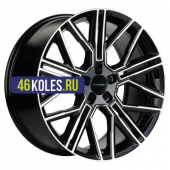 Khomen Wheels 9,5x21/5x120 ET45,5 D62,5 KHW2101 (Li 7/9) Black-FP