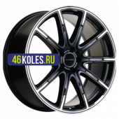 Khomen Wheels 9,5x21/5x112 ET30 D66,6 KHW2102 (GLS class) Black-FP