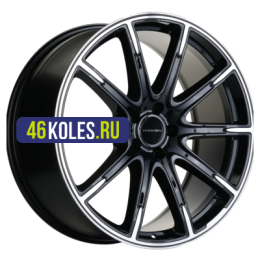 Khomen Wheels 9,5x21/5x112 ET30 D66,6 KHW2102 (GLS class) Black-FP