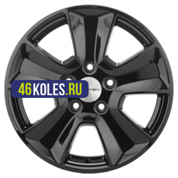 Khomen Wheels 6,5x16/5x114,3 ET50 D66,1 KHW1601 (Renault/Nissan) Black