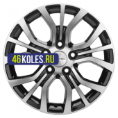 Khomen Wheels 6,5x16/5x114,3 ET45 D60,1 KHW1608 (Toyota/Suzuki) Black-FP