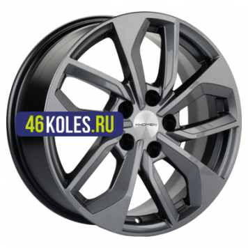 Khomen Wheels 7x17/5x114,3 ET45 D67,1 KHW1703 (CX-5/i40/X-Trail) Gray