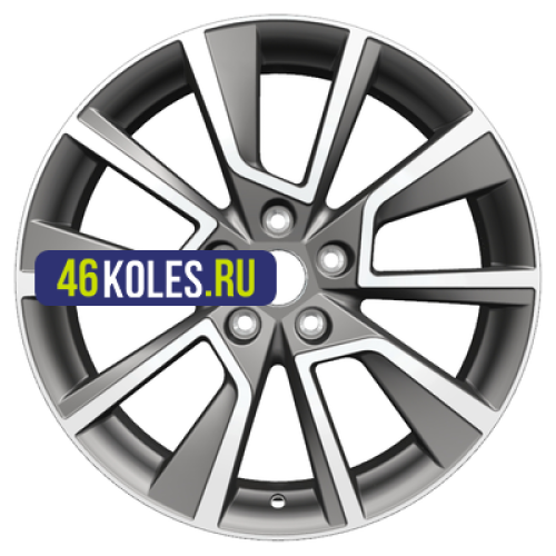Khomen Wheels 7x18/5x114,3 ET50 D67,1 KHW1802 (CX-5/Seltos) Gray-FP
