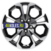Khomen Wheels 6,5x17/5x114,3 ET50 D66,1 KHW1711 (Arkana/Kaptur) Black-FP