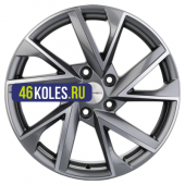 Khomen Wheels 7x17/5x114,3 ET50 D67,1 KHW1714 (CX-5/Seltos/Optima) Gray-FP