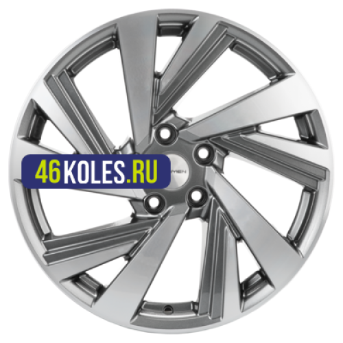 Khomen Wheels 7,5x18/5x114,3 ET45 D66,1 KHW1801 (Teana/X-trail) Gray-FP
