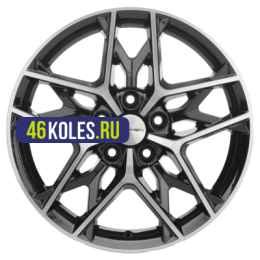 Khomen Wheels 7x17/5x112 ET49 D57,1 KHW1709 (Octavia) Black-FP