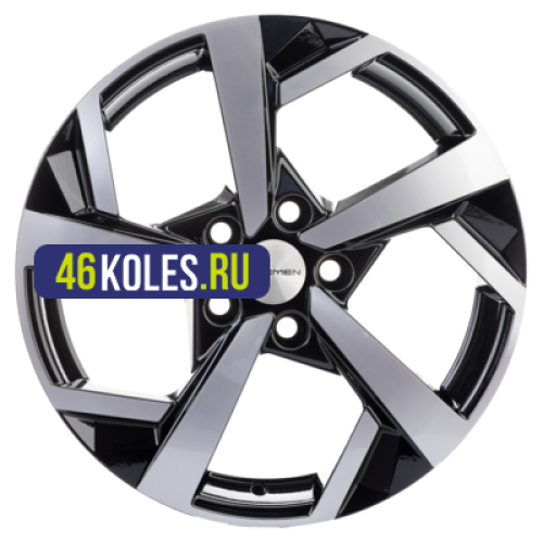 Khomen Wheels 7x17/5x114,3 ET40 D66,1 KHW1712 (Qashqai) Black-FP