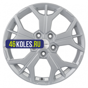 Khomen Wheels 7x17/5x114,3 ET45 D60,1 KHW1715 (Changan/Geely/Lexus/Toyota) F-Silver