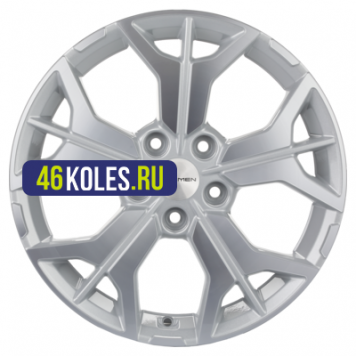 Khomen Wheels 7x17/5x114,3 ET45 D60,1 KHW1715 (Changan/Geely/Lexus/Toyota) F-Silver-FP