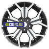 Khomen Wheels 7x17/5x114,3 ET39 D60,1 KHW1715 (RAV4) Black-FP