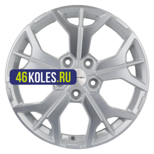 Khomen Wheels 7x17/5x114,3 ET39 D60,1 KHW1715 (RAV4) F-Silver-FP