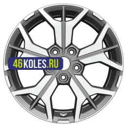 Khomen Wheels 7x17/5x112 ET40 D57,1 KHW1715 (Kodiaq/Tiguan) Gray-FP