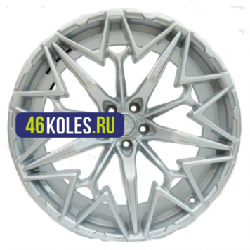 Khomen Wheels 10x22/5x112 ET30 D66,6 ZEUS 2202 (X5/X6/X7/Cullinan) Brilliant Silver
