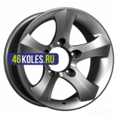 K&K 8x16/5x139,7 ET-20 D110,1 Айсберг (КС662) Дарк платинум