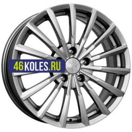 K&K 7x17/5x114,3 ET38 D67,1 Акцент (КС562) Дарк платинум