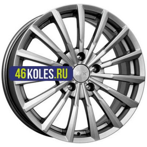 K&K 7x17/5x114,3 ET38 D67,1 Акцент (КС562) Дарк платинум