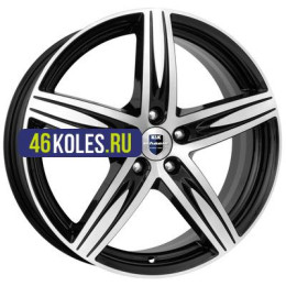 K&K 6x15/5x114,3 ET39 D60,1 Андорра-оригинал (КС496) Алмаз черный