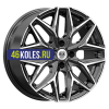 K&K 7x17/5x112 ET40 D57,1 Ариус (КС1187) Алмаз черный