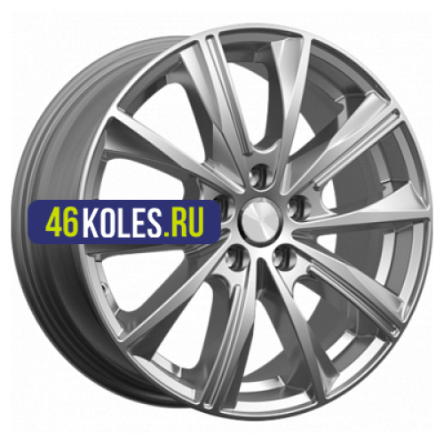 K&K 7x16/5x112 ET38 D66,6 Арнар (КС904) Дарк платинум
