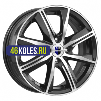 K&K 6x15/4x100 ET40 D60,1 Арнар-оригинал (КС890) Алмаз черный SK