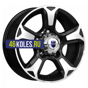 K&K 7x16/5x139,7 ET35 D98 Атлант (КС757) Алмаз черный
