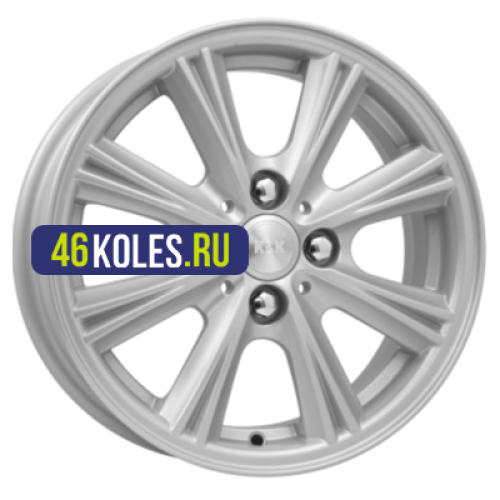 K&K 5,5x14/4x98 ET35 D58,5 Аттика (КС561) Сильвер