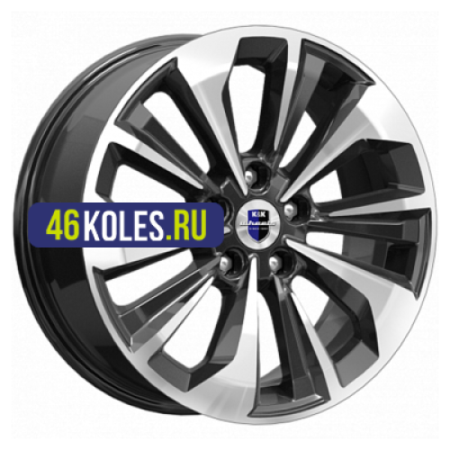 K&K 7x17/5x112 ET45 D57,1 Авиор (КС936) Алмаз черный