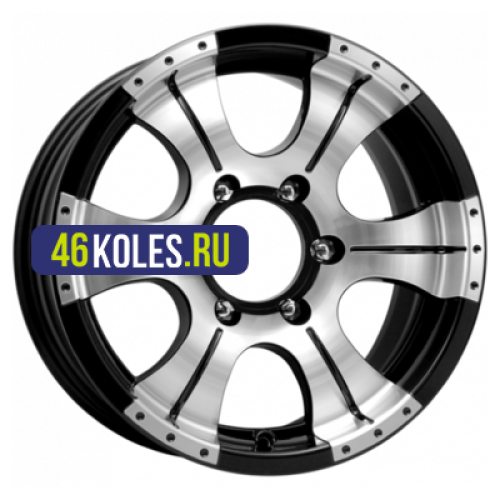 K&K 7x15/6x139,7 ET20 D108,5 Байконур (КС473) Алмаз черный