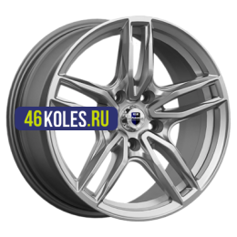 K&K 8x17/5x120 ET34 D72,6 Бартон (КС1110) Дарк платинум