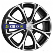 K&K 6x15/4x108 ET23 D65,1 Блюз-оригинал (КС606) Алмаз черный