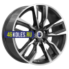 K&K 8x18/5x120 ET30 D72,6 Борэй (КС901) Алмаз черный