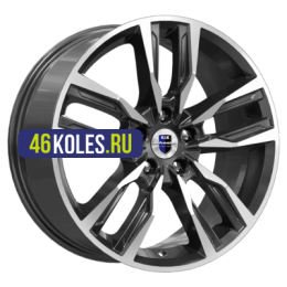 K&K 8x18/5x120 ET42 D72,6 Борэй (КС901) Алмаз черный