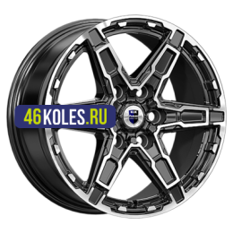 K&K 8x18/6x139,7 ET35 D67,1 Дистрикт (КС1159) Алмаз черный