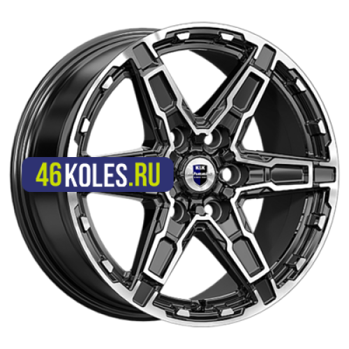 K&K 8x18/6x114,3 ET25 D66,1 Дистрикт (КС1159) Алмаз черный