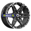 K&K 8x18/6x139,7 ET36 D100,1 Дистрикт (КС1159) черный бриллиант